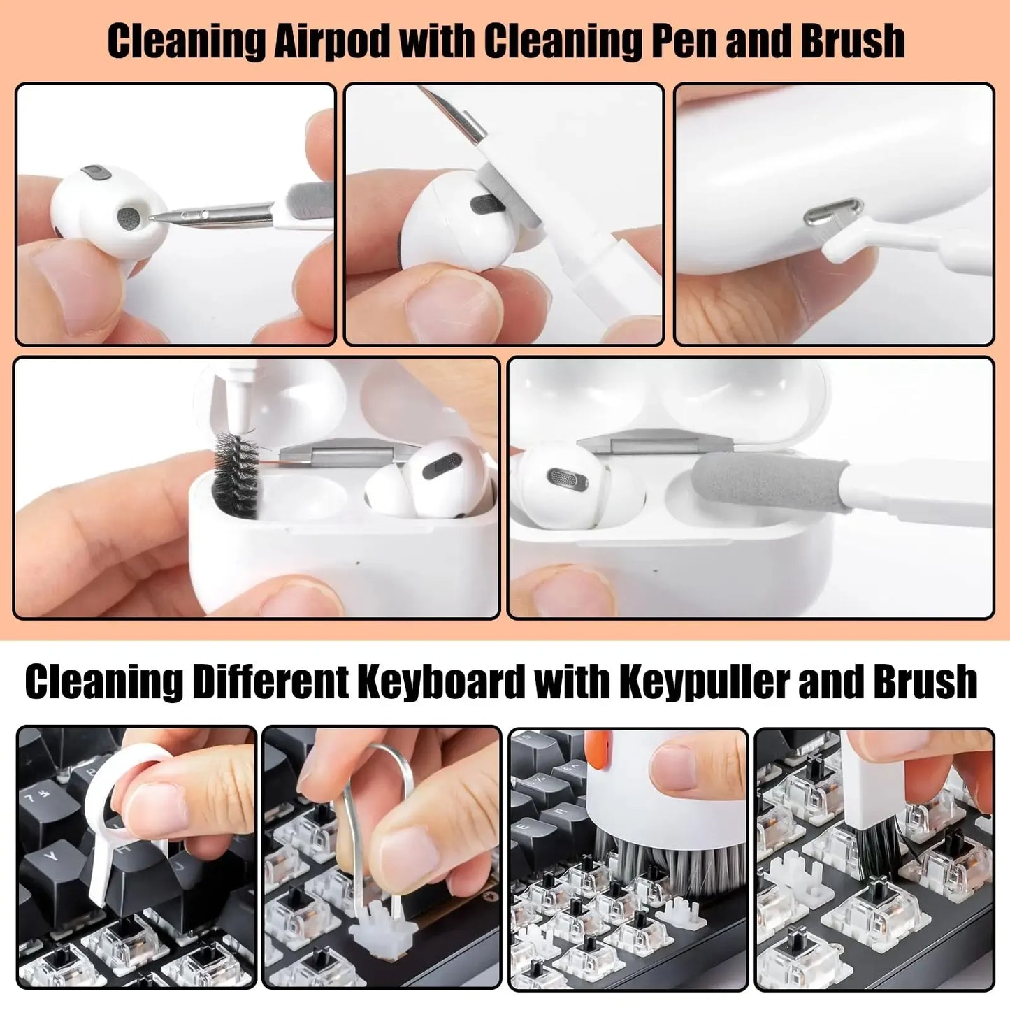 20 in 1 Computer Keyboard Cleaner Kit