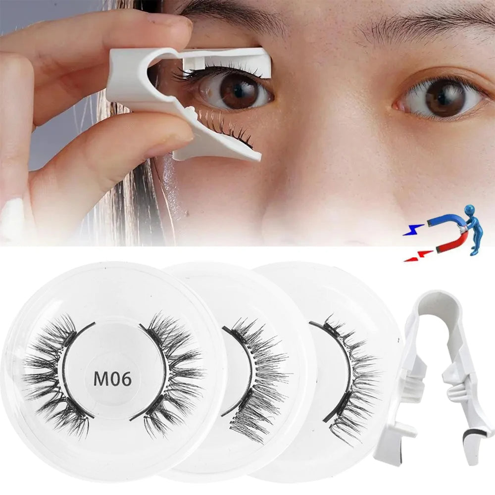 1 Pair of Magnetic False Eyelashes